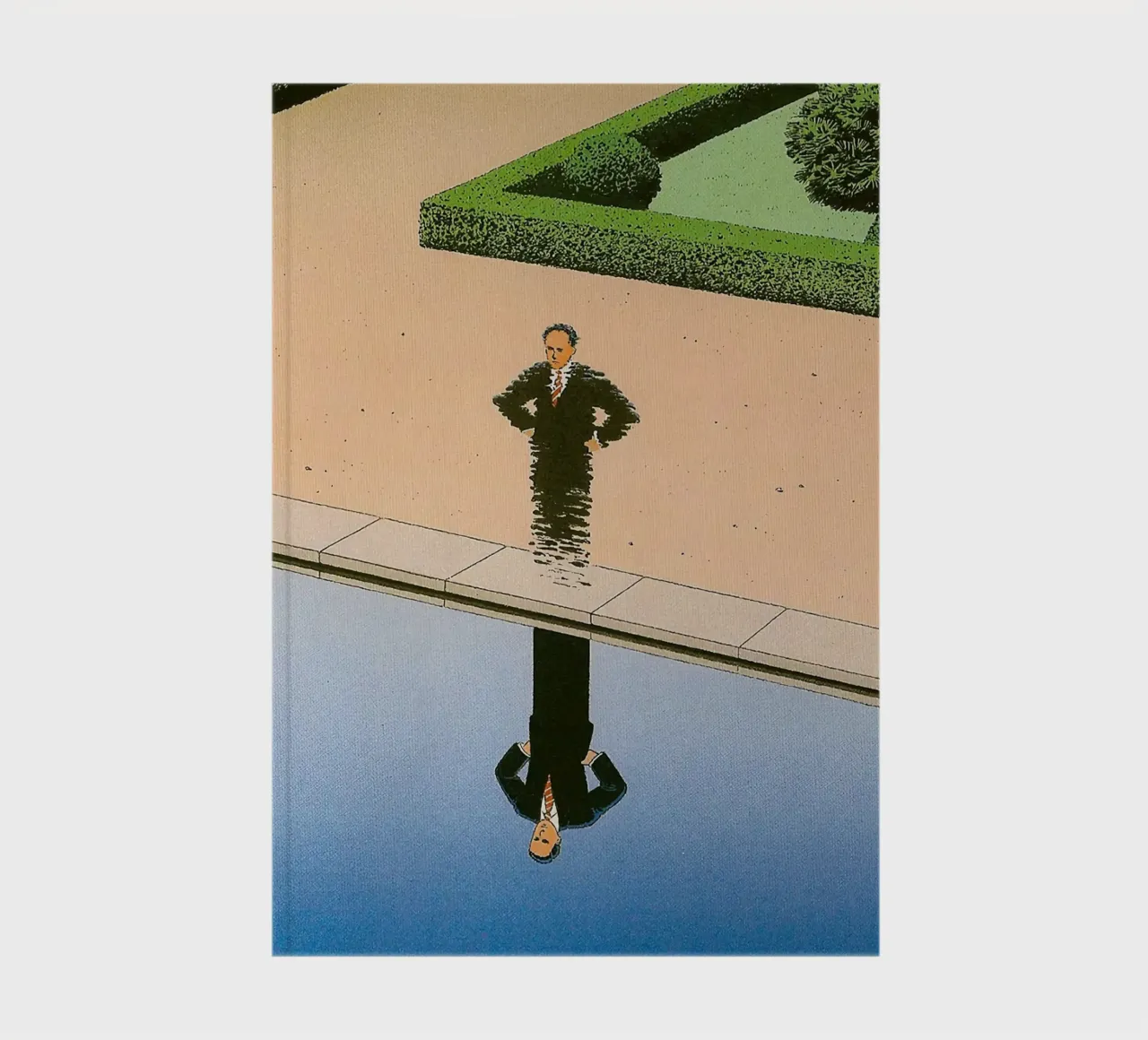 Man Reflection notebook by Marco Finkel