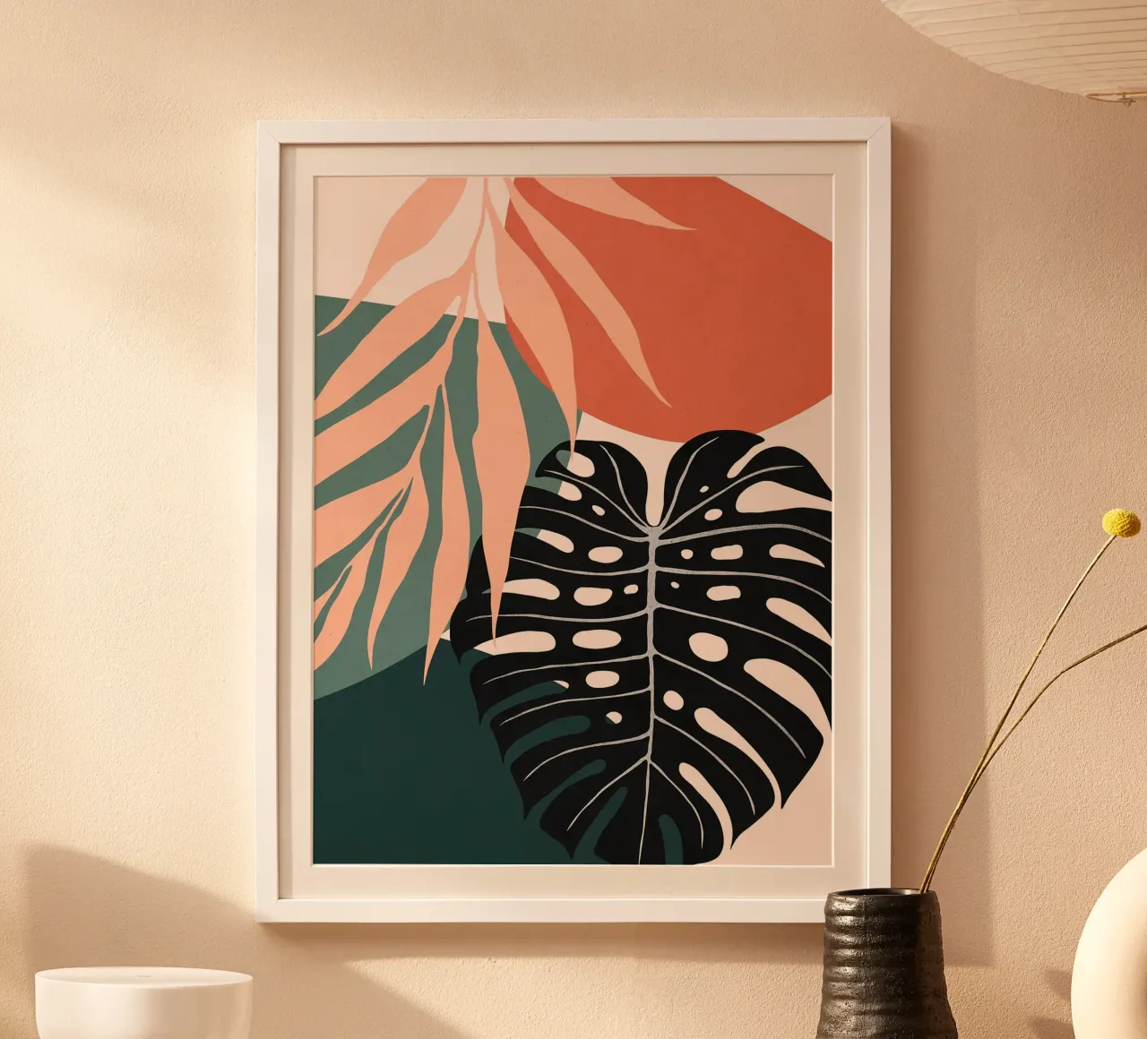 Collage floreale poster da Olivia Lee