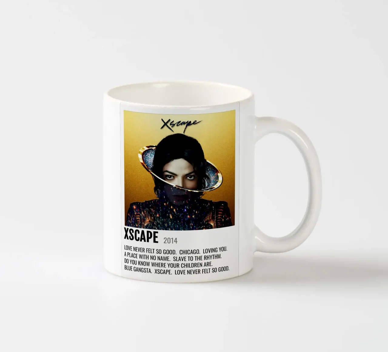 Michael Jackson Xscape tazza in ceramica da Roronoa7