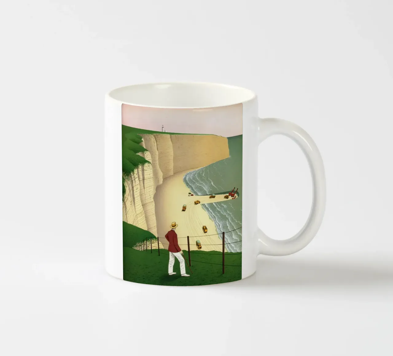 Tycoon tazza in ceramica da Marco Finkel