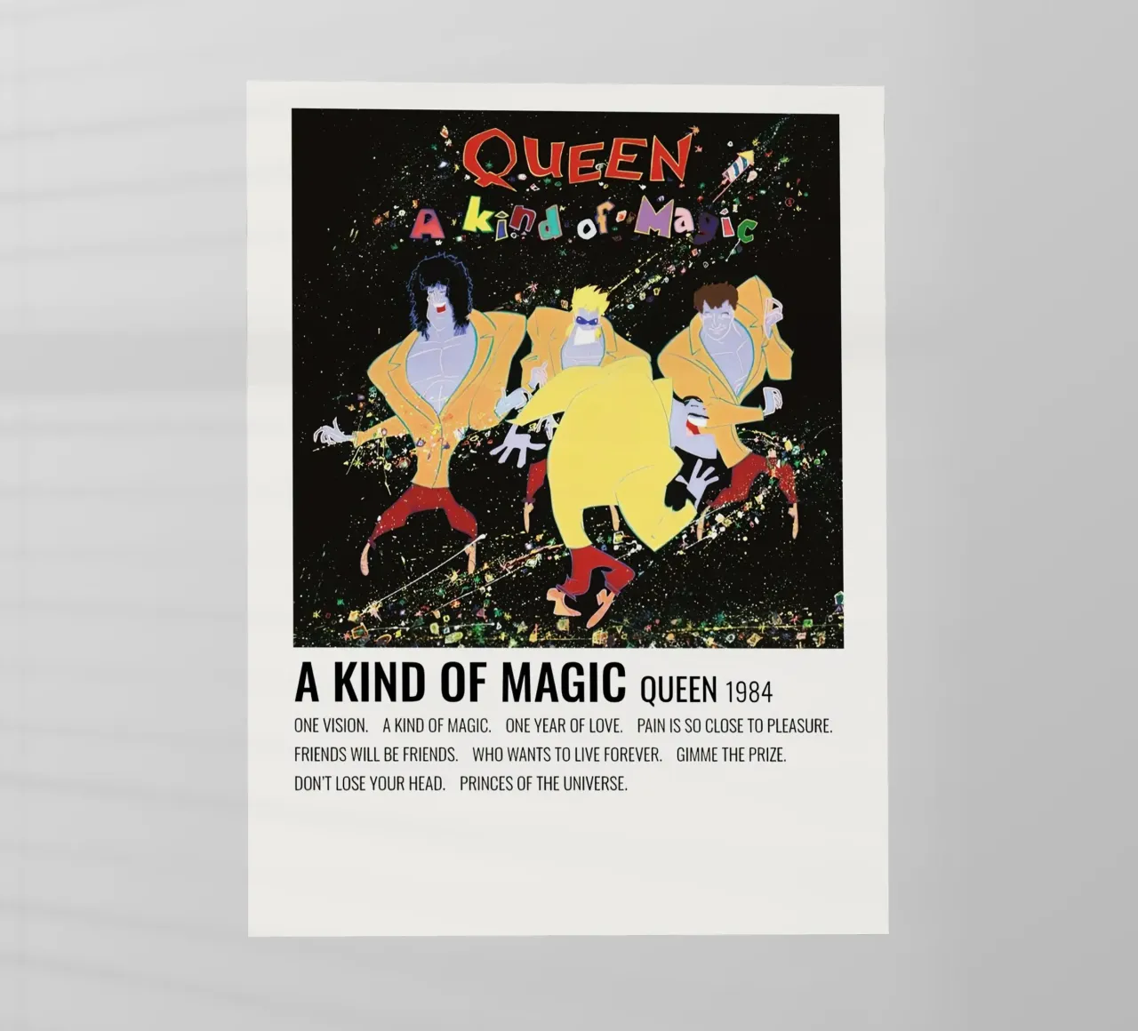 Queen A Kind Of Magic pellicola backlit da Roronoa7