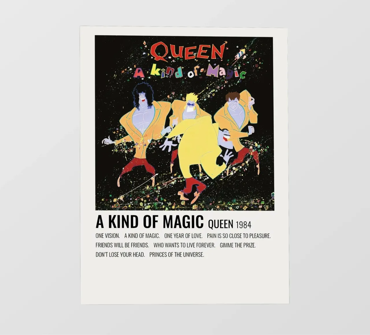 Queen A Kind Of Magic pellicola backlit da Roronoa7