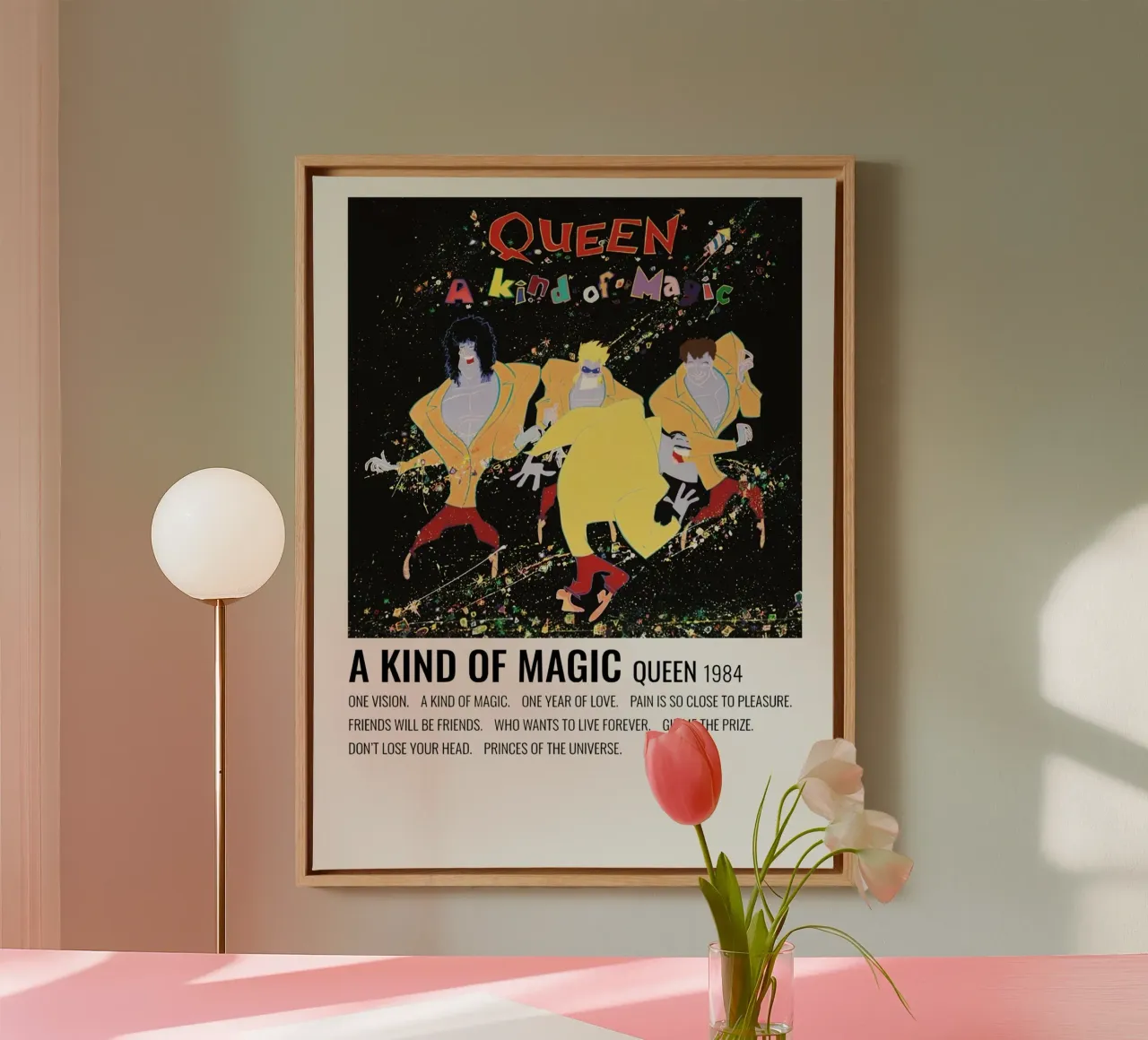 Queen A Kind Of Magic tela con Cornice a cassetta da Roronoa7