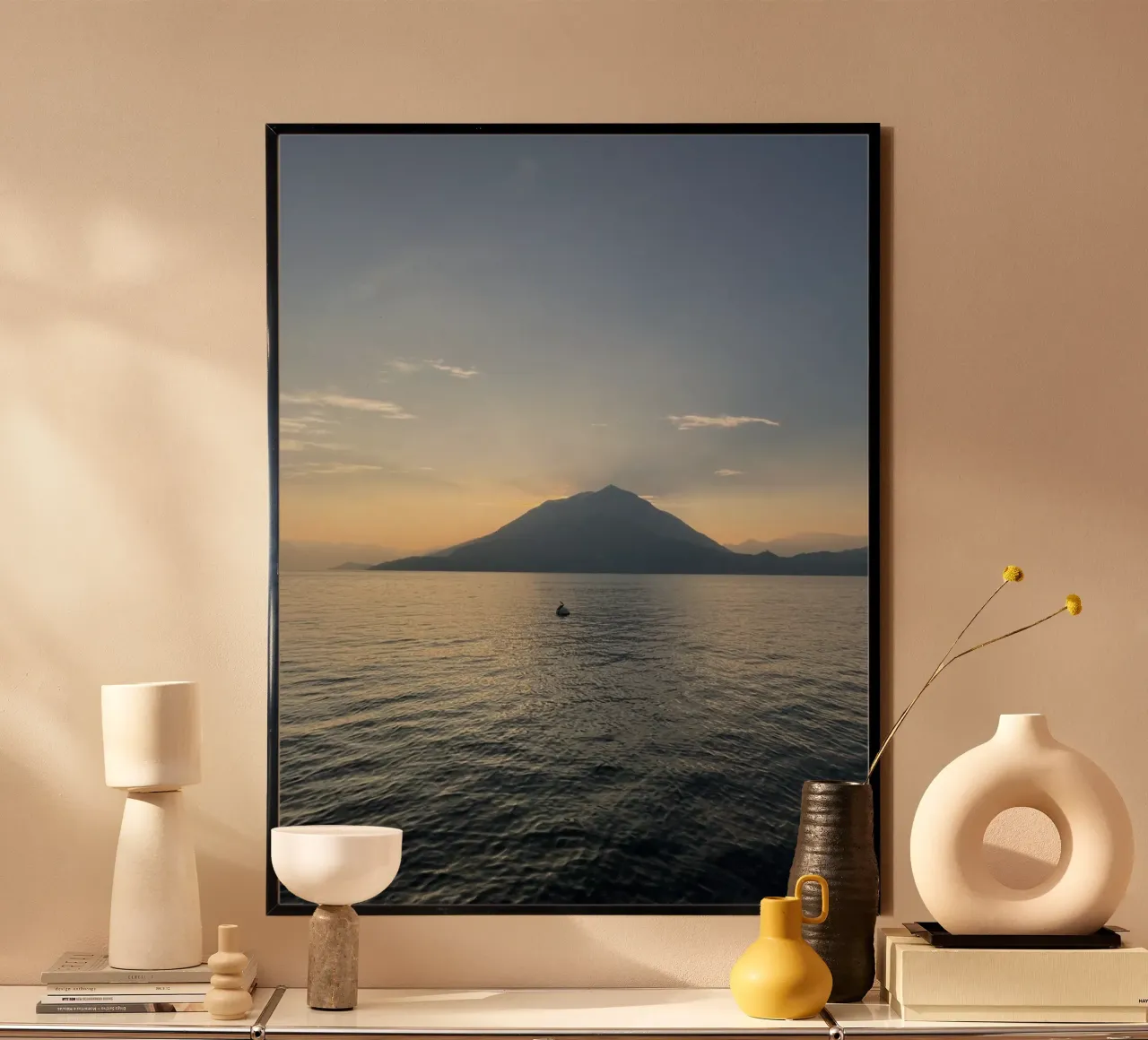 Le calme du lac poster da Voyage du monde