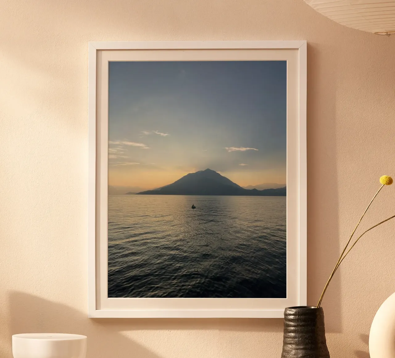 Le calme du lac poster da Voyage du monde