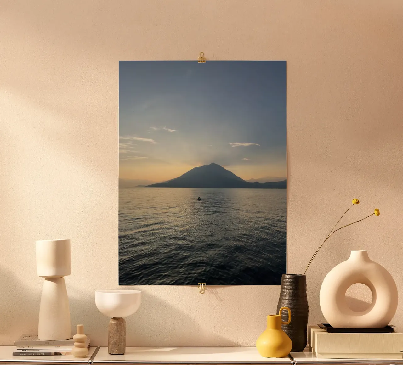 Le calme du lac poster da Voyage du monde