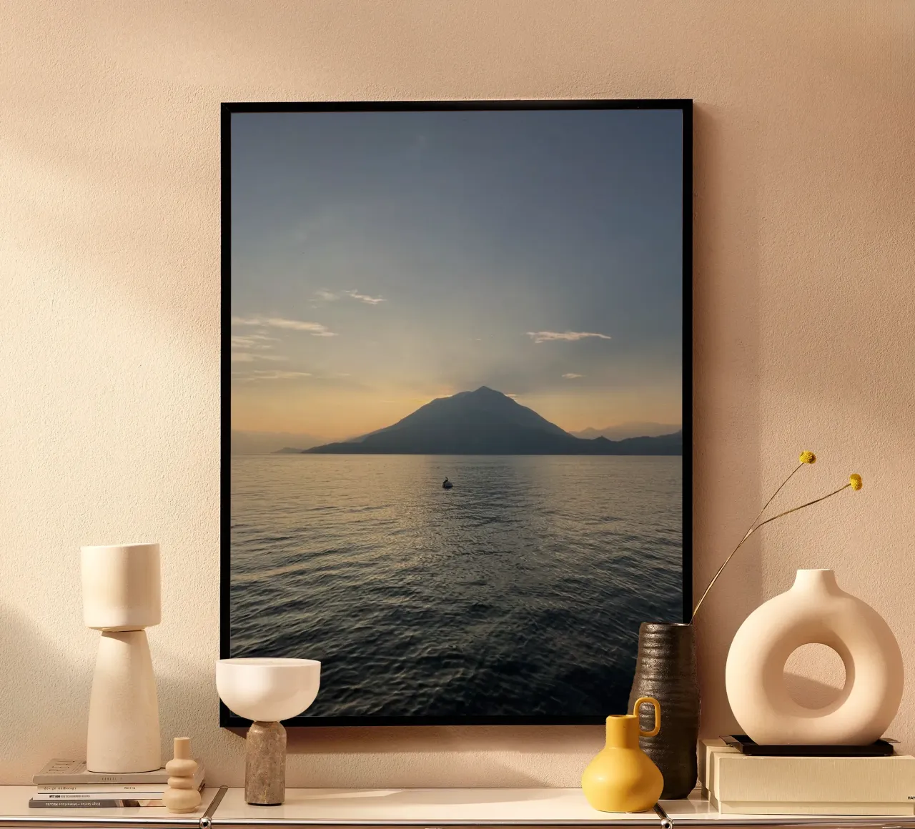 Le calme du lac poster da Voyage du monde