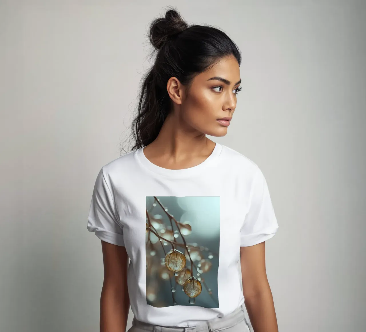 Wet Glass Berries t-shirt da treechild