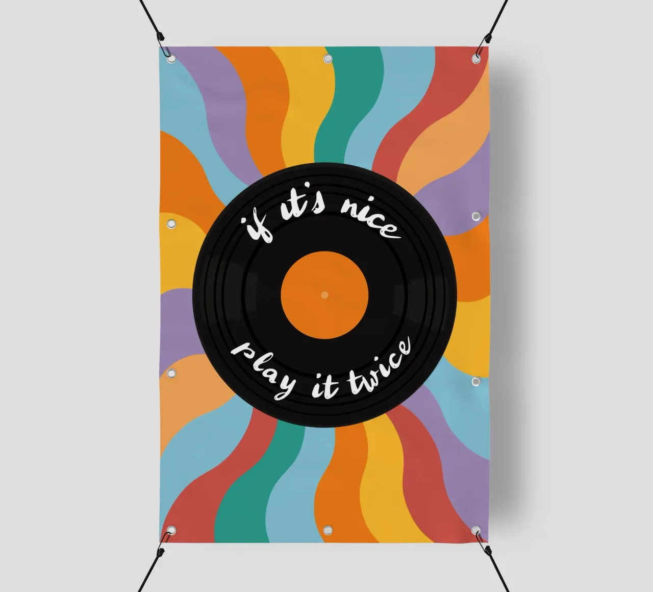 LP - Vinyl - Schallplatte - If it's nice play it twice telo in pvc da pierosvisuals