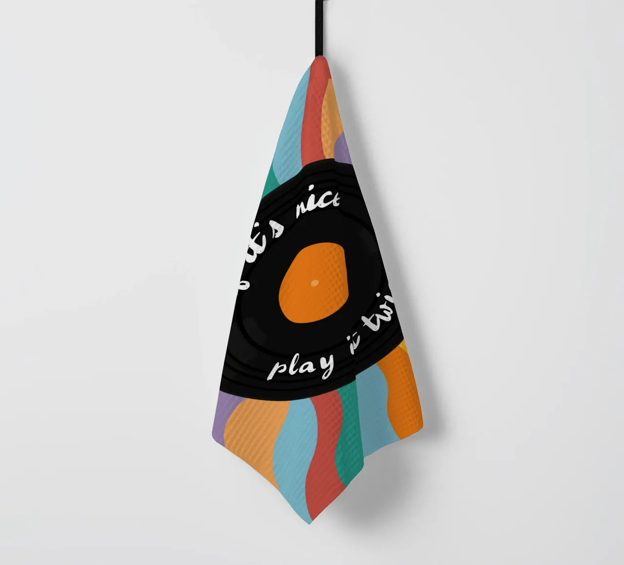LP - Vinyl - Schallplatte - If it's nice play it twice canovaccio da cucina da pierosvisuals