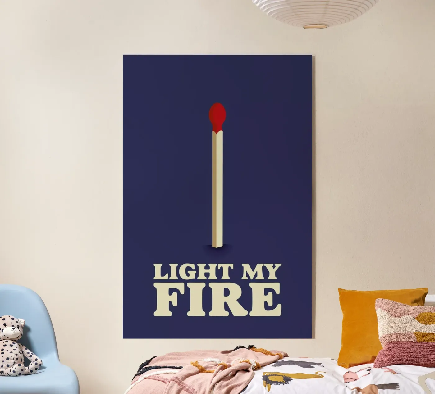 Light My Fire Acryl-Glas von Rahma Projekt