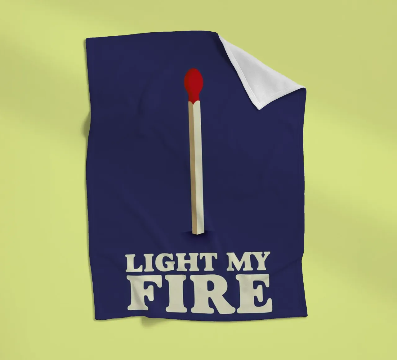 Light My Fire coperta in pile da Rahma Projekt