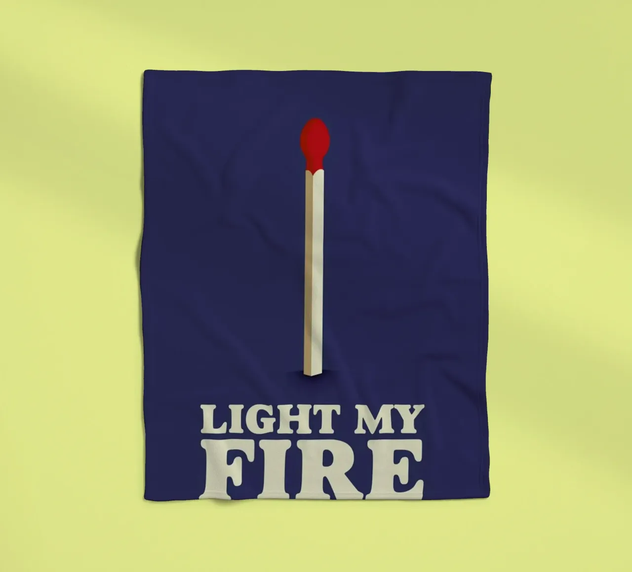 Light My Fire coperta in pile da Rahma Projekt