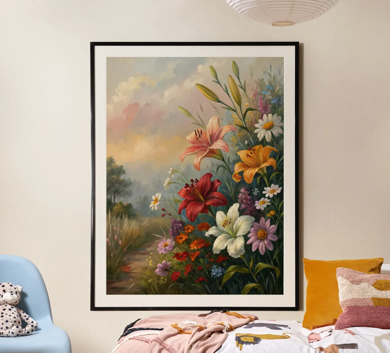 Golden Hour Path Poster von Artistic-shop