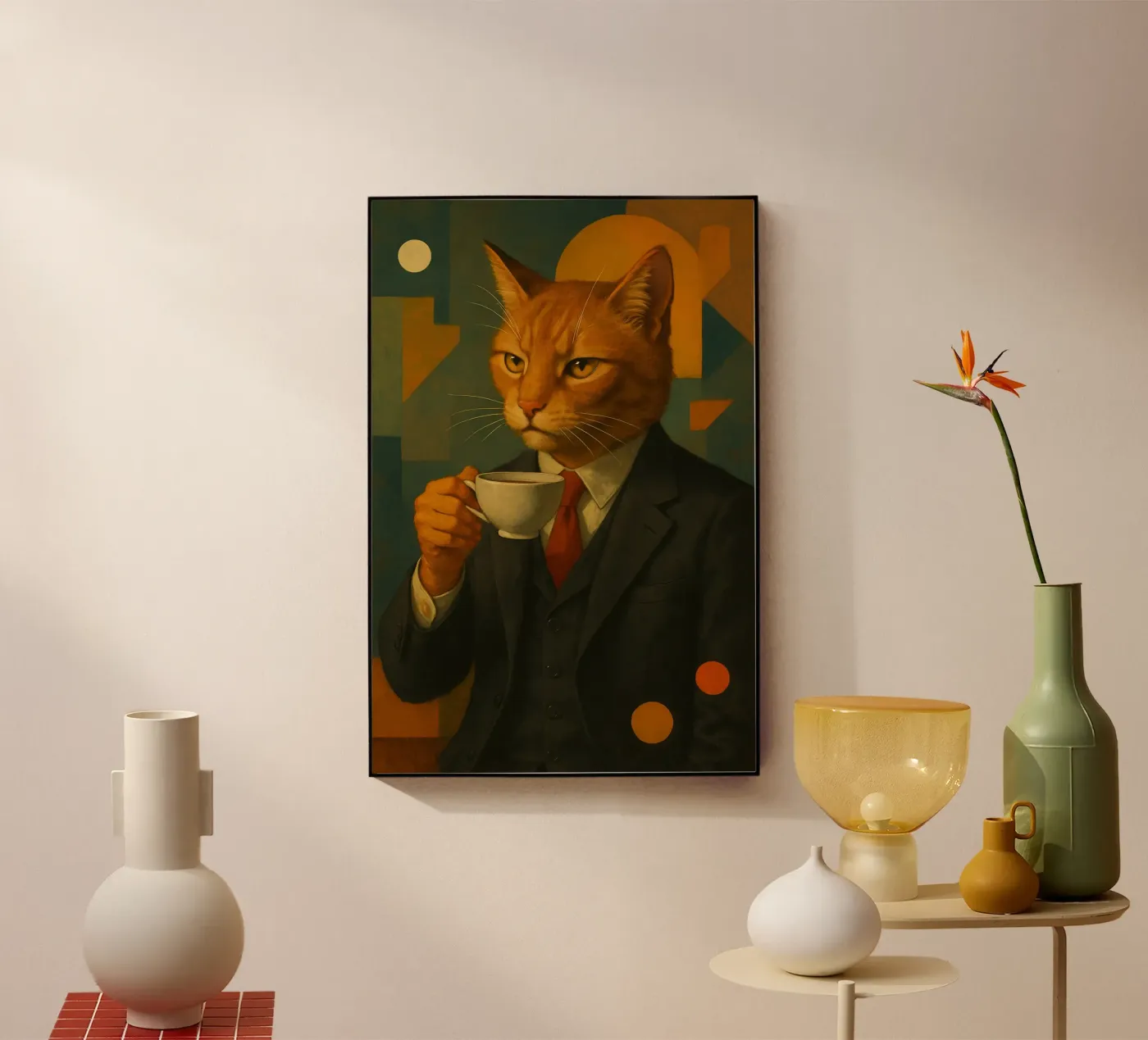 Coffee Acryl-Glas von Elegant Absurdism