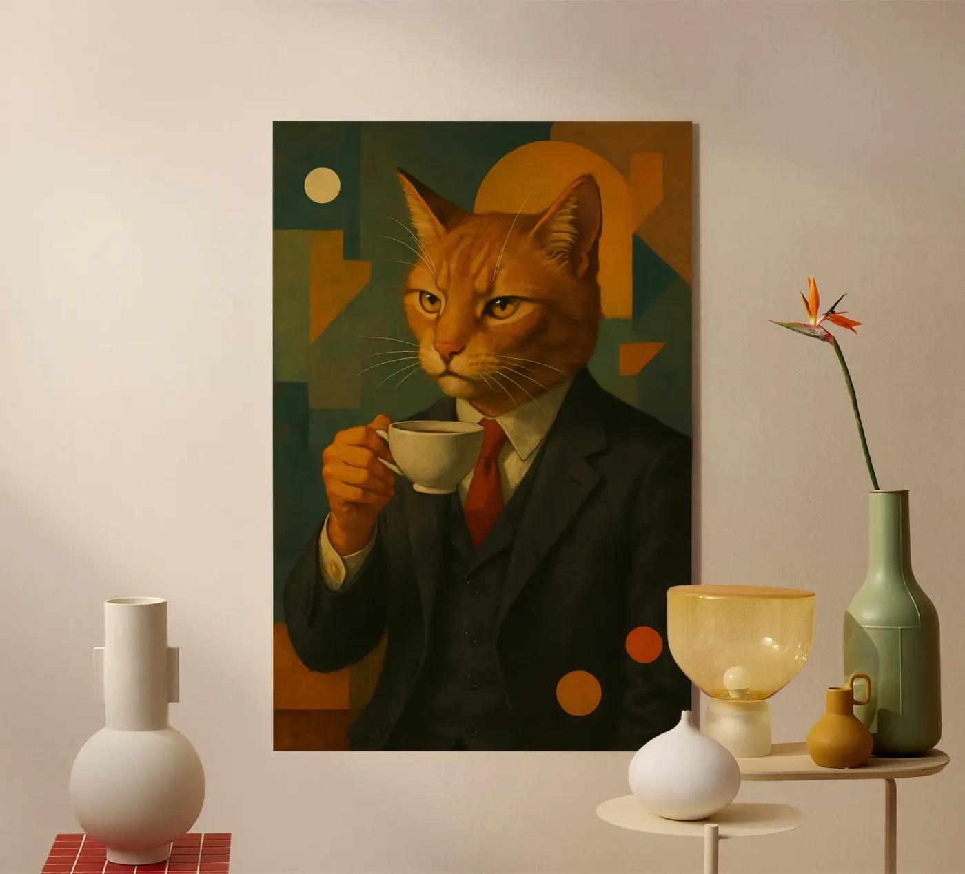 Coffee Acryl-Glas von Elegant Absurdism