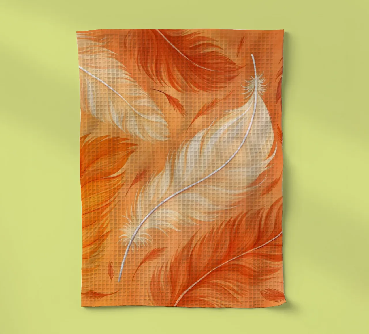 Volo d'autunno etereo: Una sinfonia di piume in un ambiente baciato dal sole canovaccio da cucina da Artistic-shop