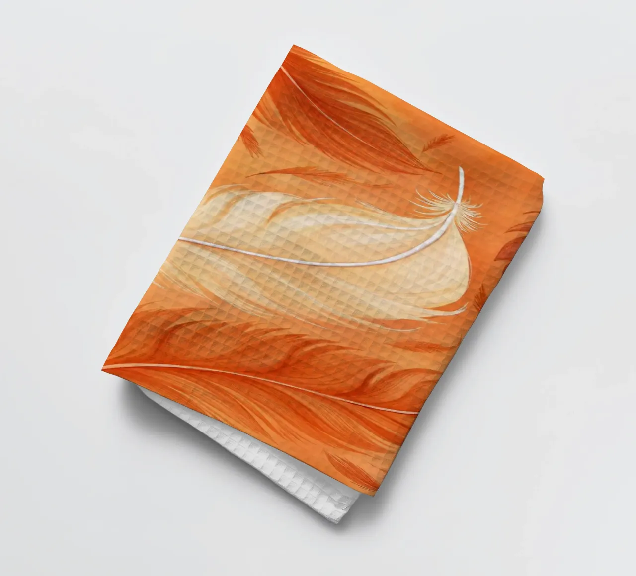 Volo d'autunno etereo: Una sinfonia di piume in un ambiente baciato dal sole canovaccio da cucina da Artistic-shop