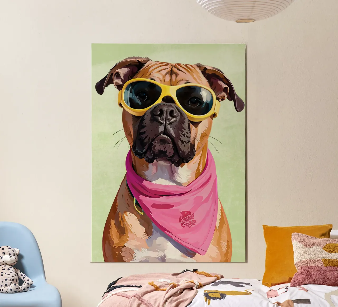 Dog with Sunglasses poster da Attaboy Dsgn