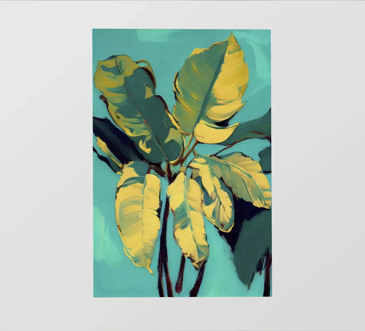 Banana Leafs pellicola backlit da treechild