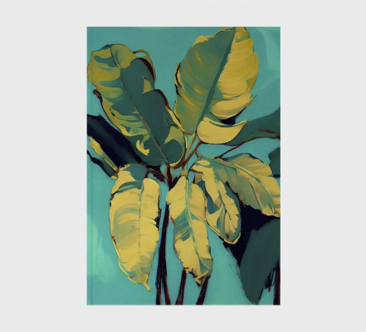 Banana Leafs notebook by treechild
