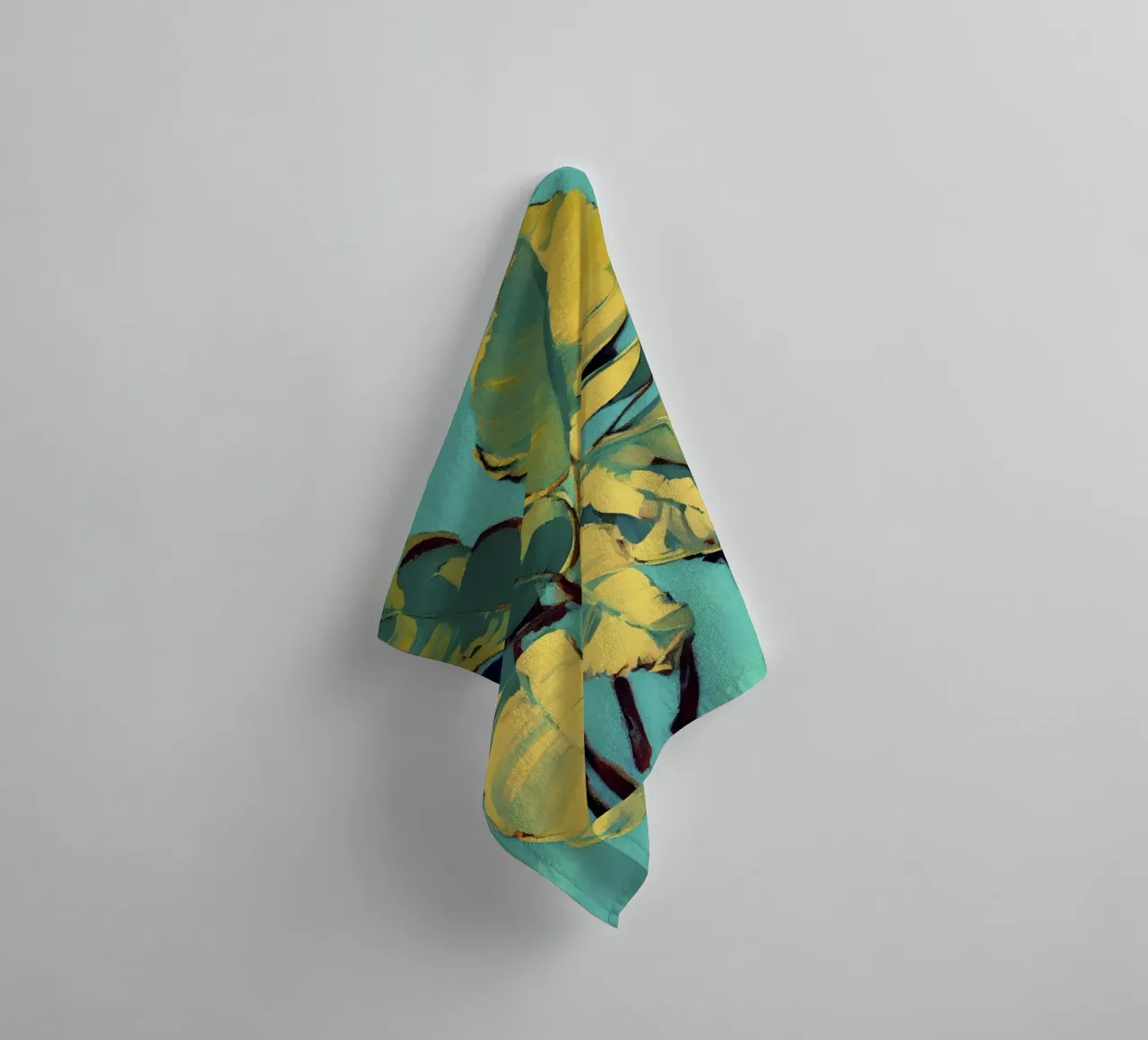 Banana Leafs asciugamano da bagno da treechild