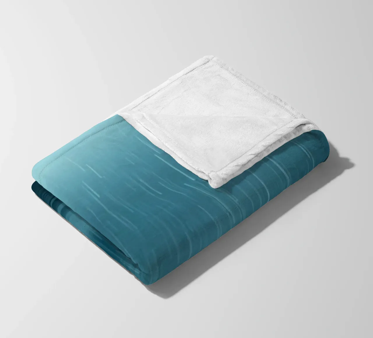 The Unveiling Cascade: A Luminous Downpour of Azure Serenity fleece blanket by Artistic-shop