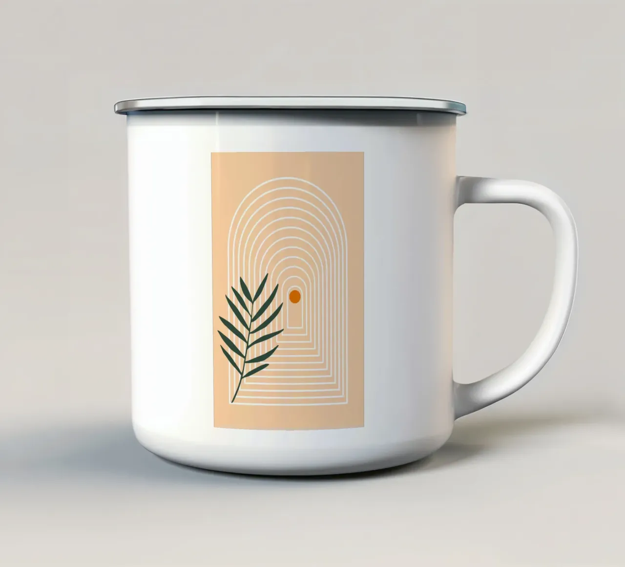 Boho Arc No. 1 tazza in smalto da pierosvisuals