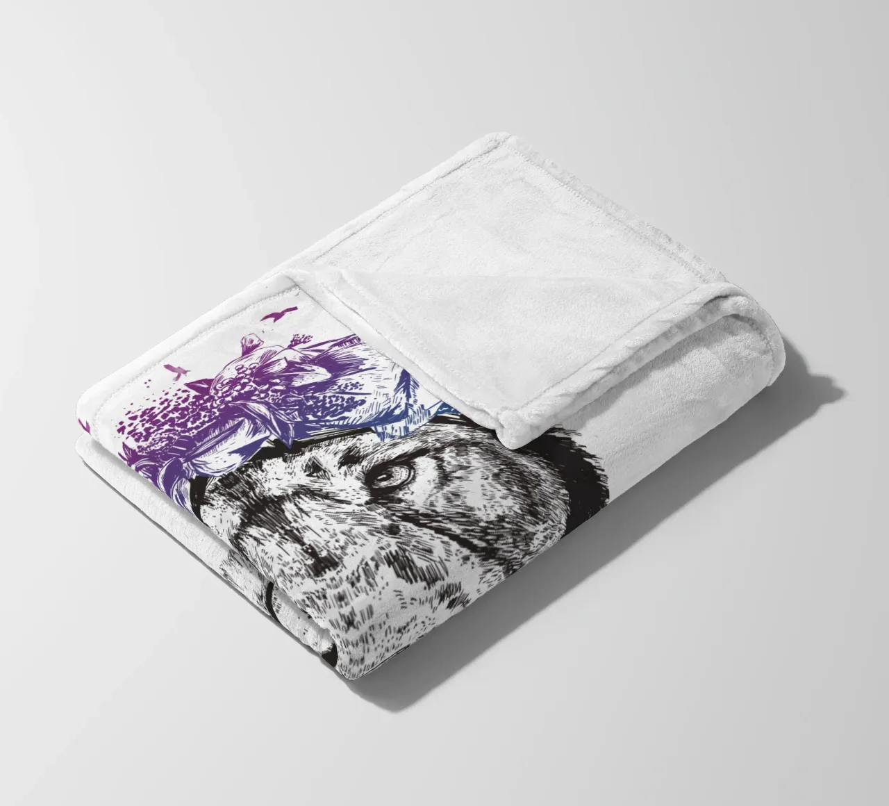 King of lions coperta in pile da Balazs Solti