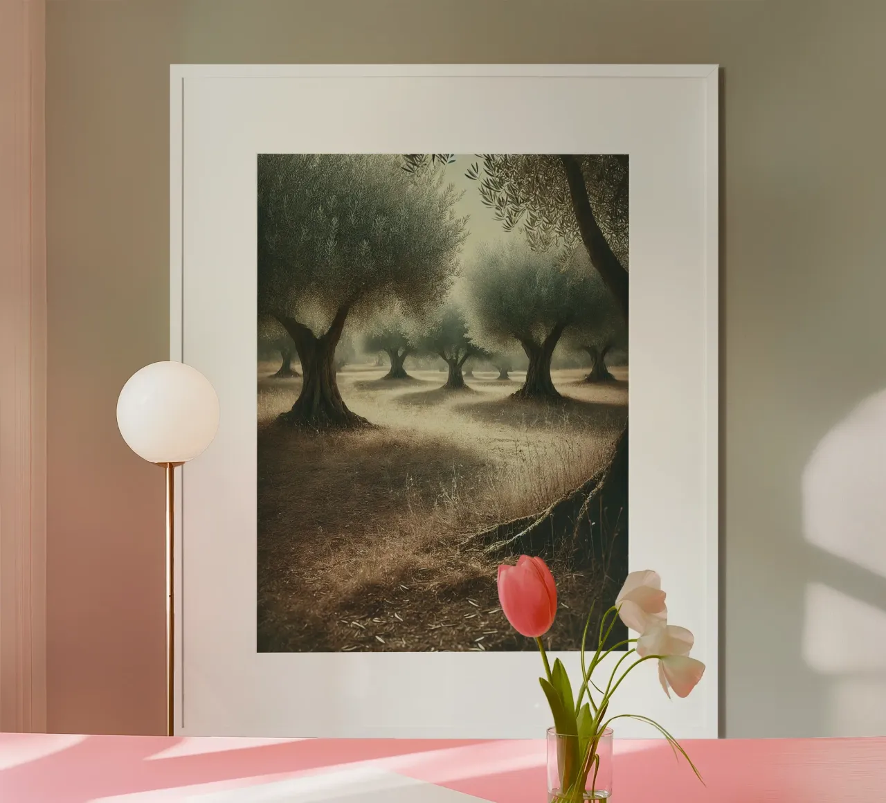 Solco dell'ulivo poster da VintageBotanics