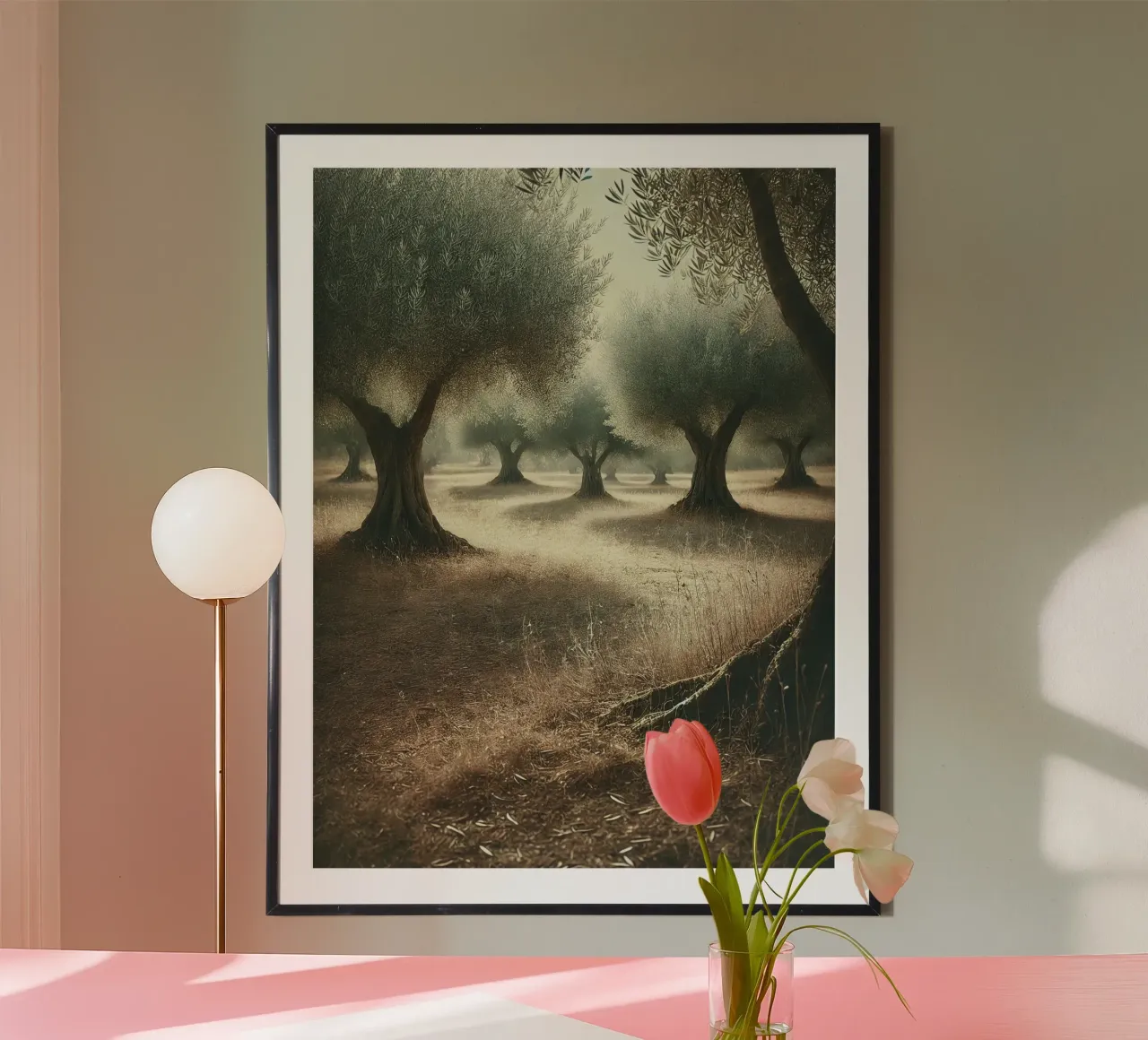 Solco dell'ulivo poster da VintageBotanics