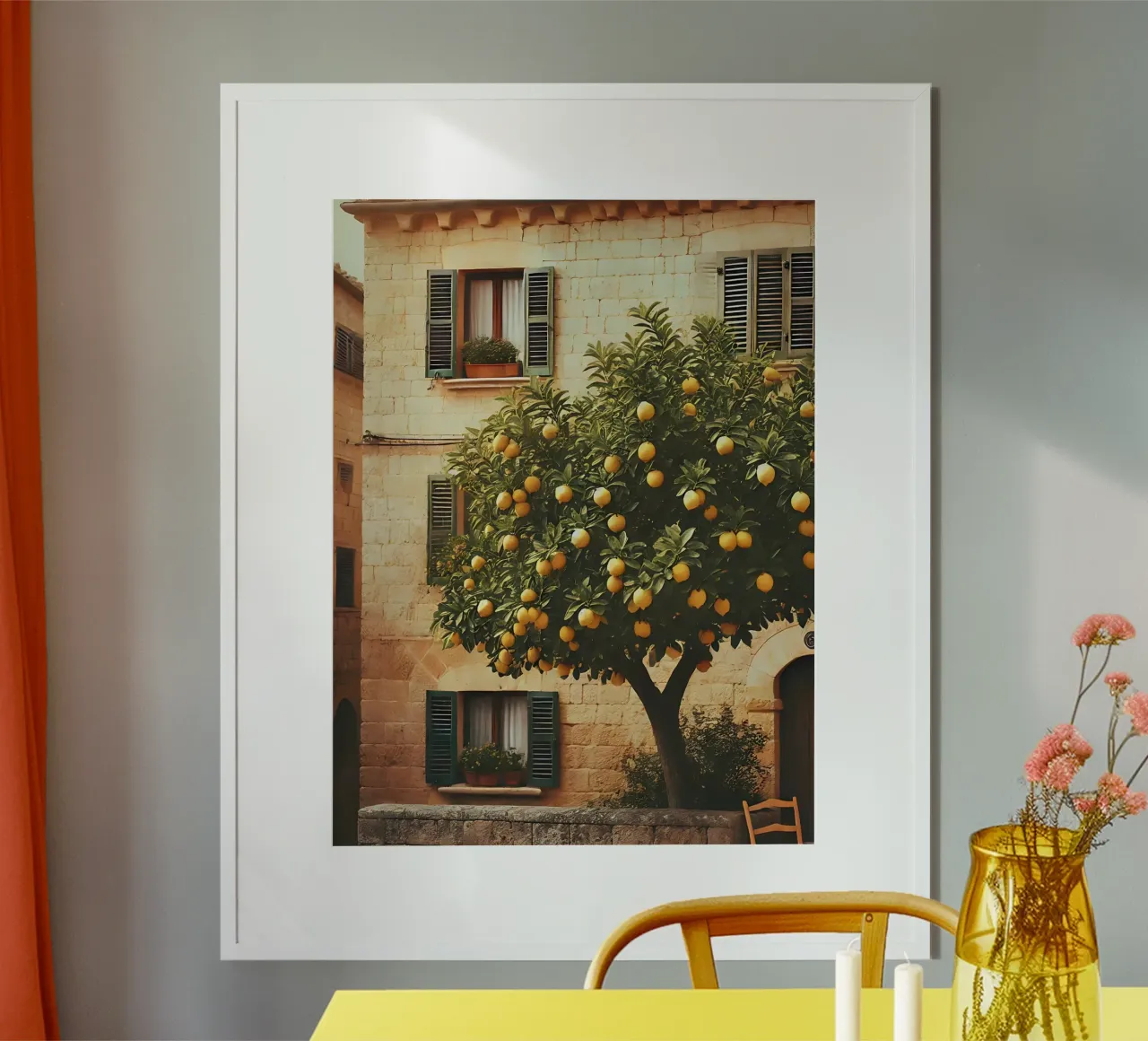 Albero del limone italiano poster da VintageBotanics