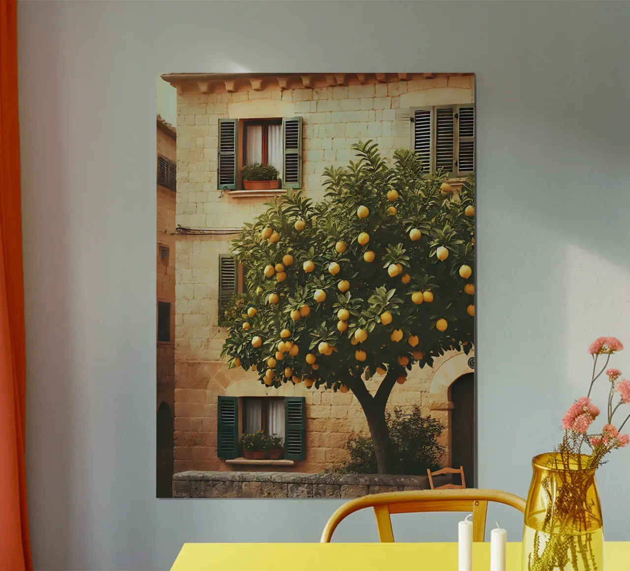 Albero del limone italiano poster da VintageBotanics