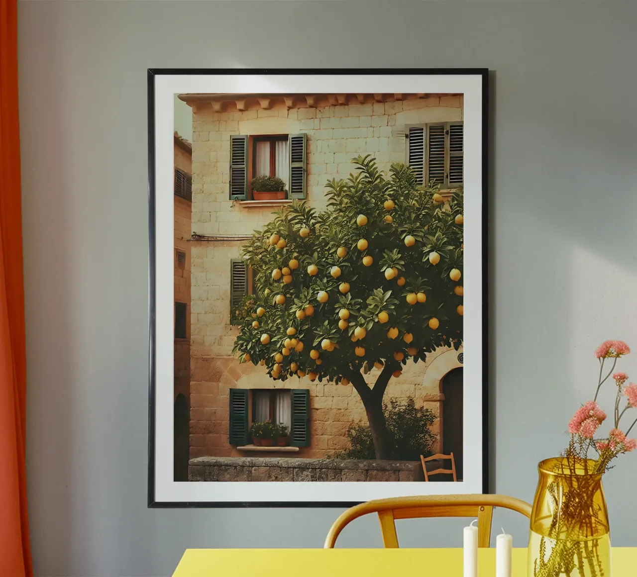Albero del limone italiano poster da VintageBotanics