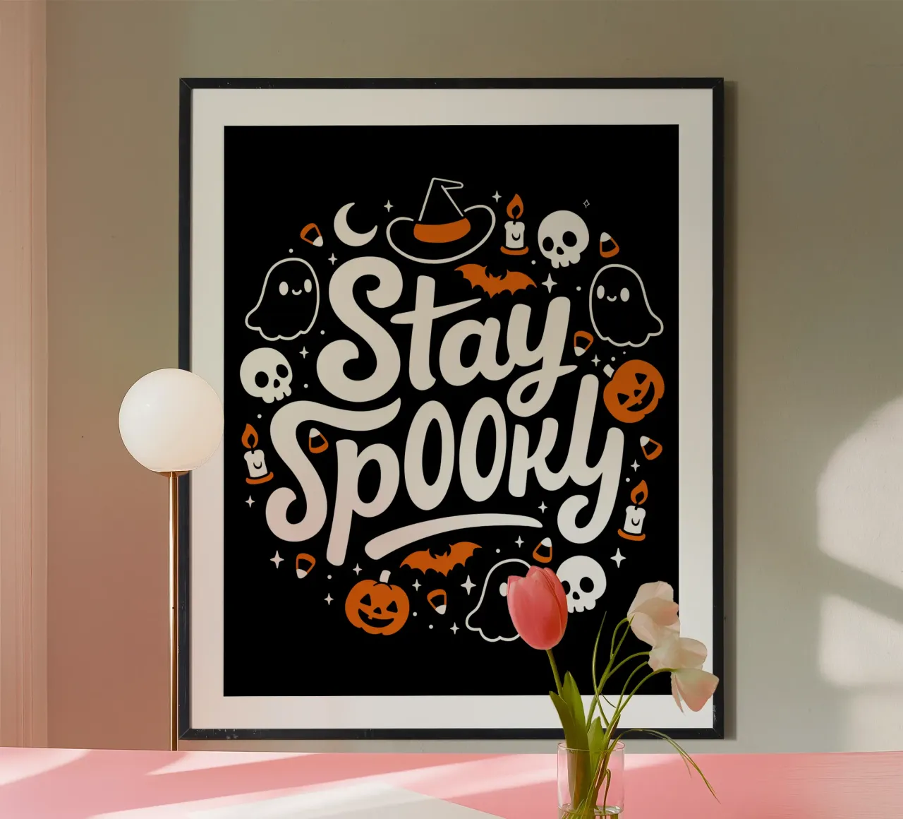 Stay Spooky - Cute Halloween poster da LM2KONE