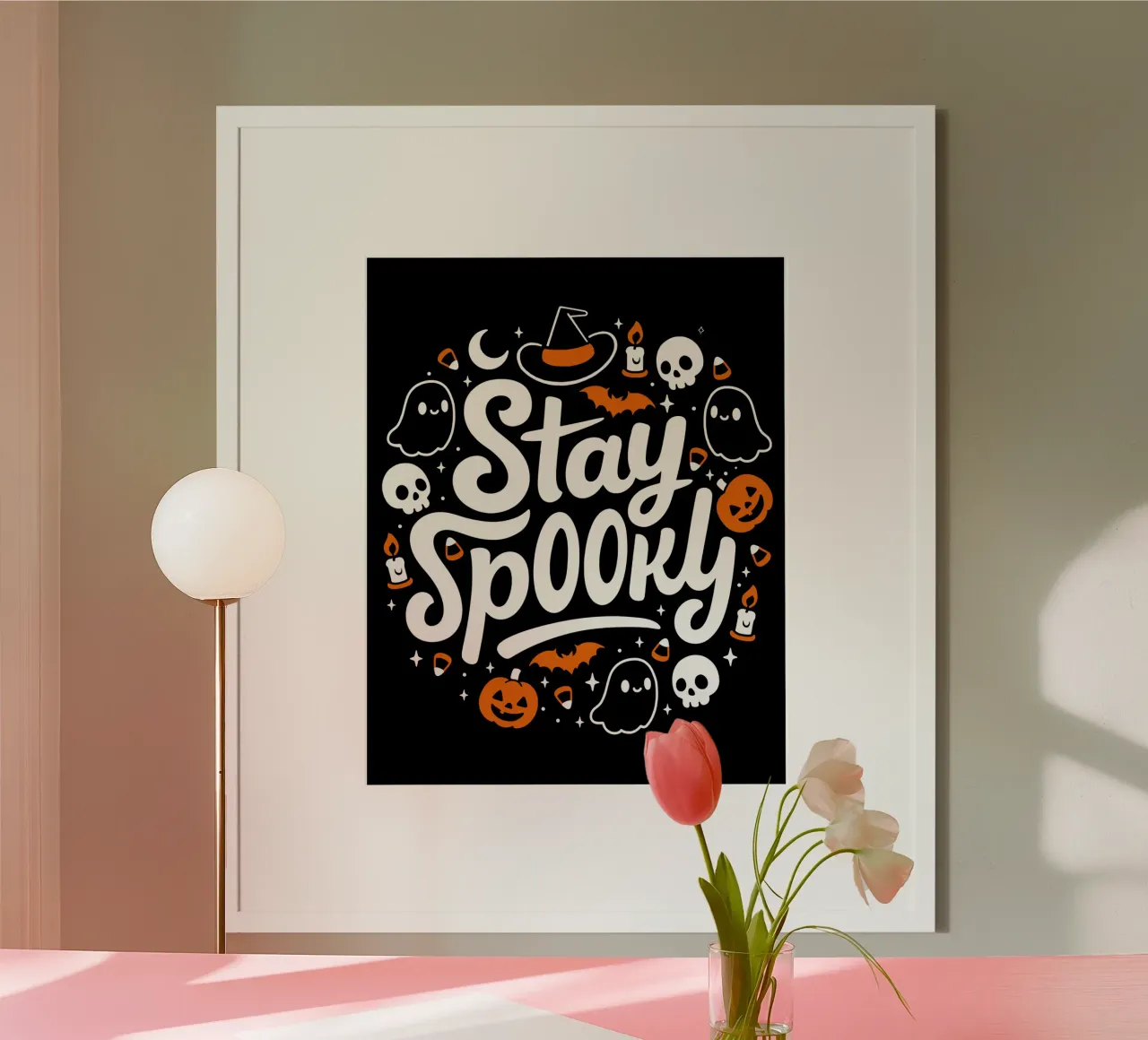 Stay Spooky - Cute Halloween poster da LM2KONE