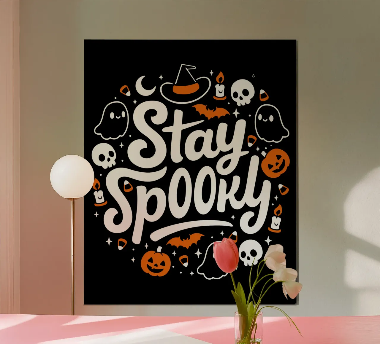 Stay Spooky - Cute Halloween poster da LM2KONE