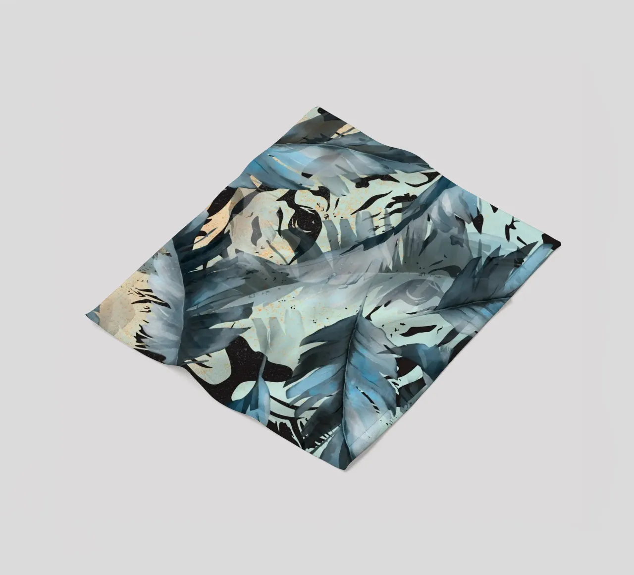 Tiger In The Jungle coperta in pile da lazydaypaper