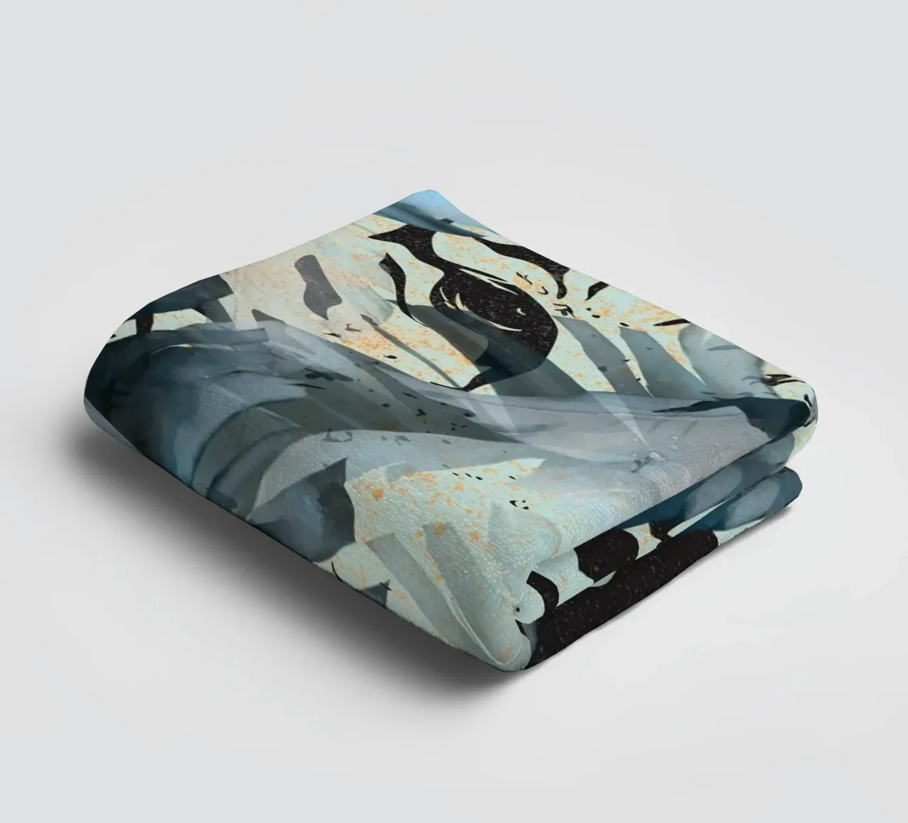 Tiger In The Jungle asciugamano da bagno da lazydaypaper