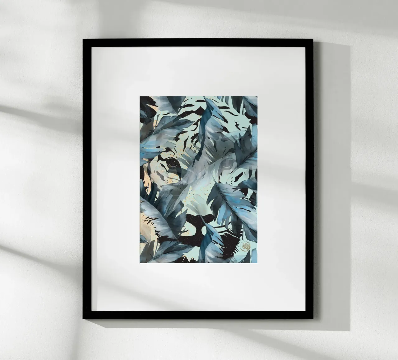 Tiger In The Jungle carta hahnemühle da lazydaypaper
