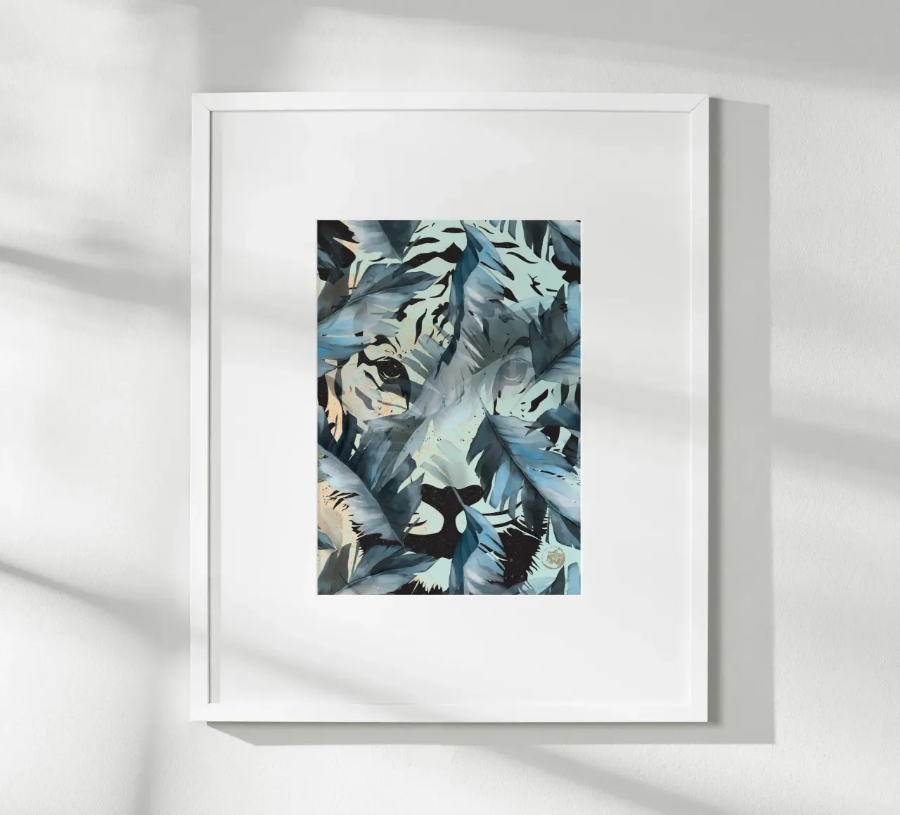 Tiger In The Jungle carta hahnemühle da lazydaypaper