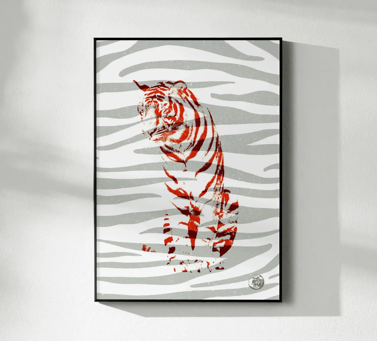Tiger Red plexiglass da lazydaypaper