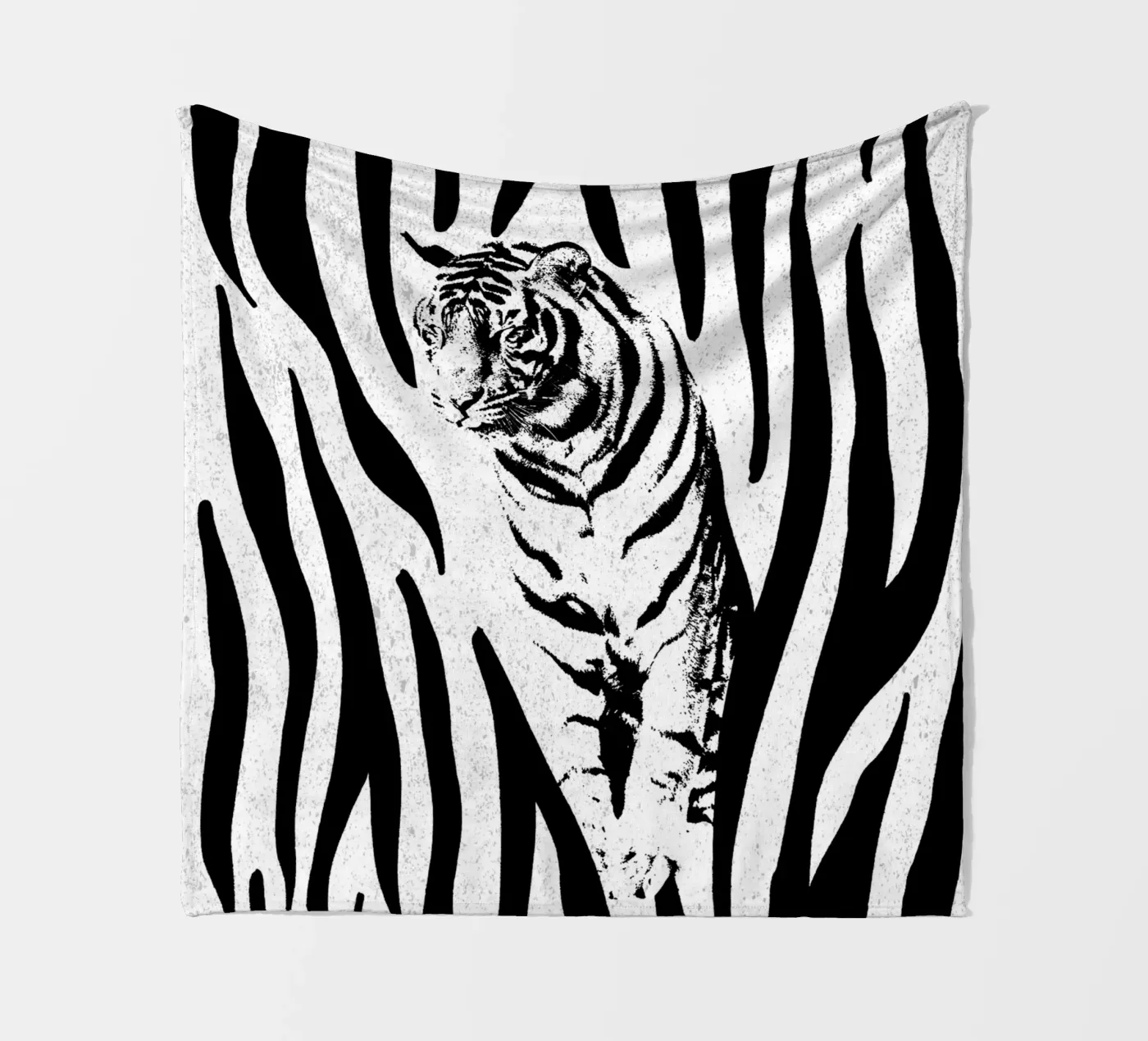 Tiger fleecedeken van lazydaypaper