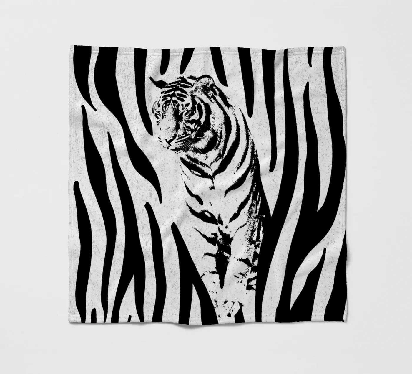 Tiger fleecedeken van lazydaypaper