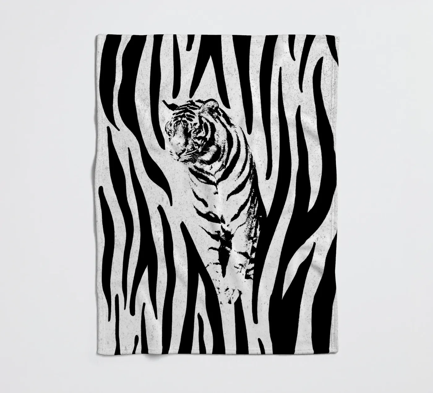 Tiger fleecedeken van lazydaypaper