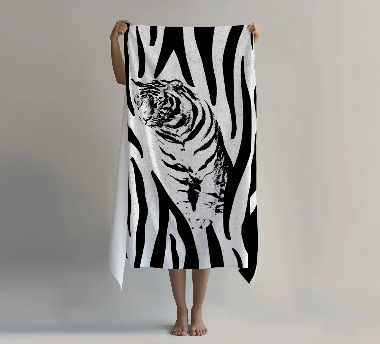 Tiger telo mare da lazydaypaper
