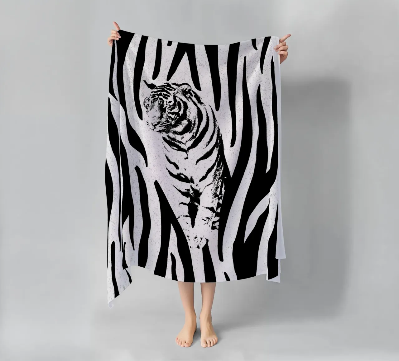 Tiger telo mare da lazydaypaper