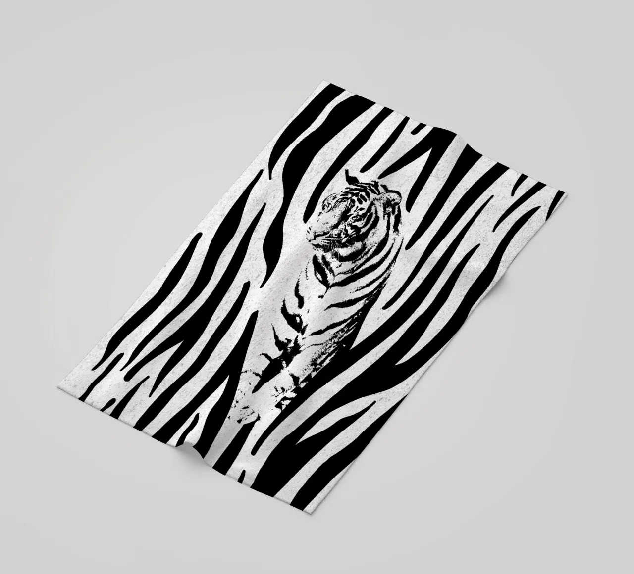 Tiger telo mare da lazydaypaper