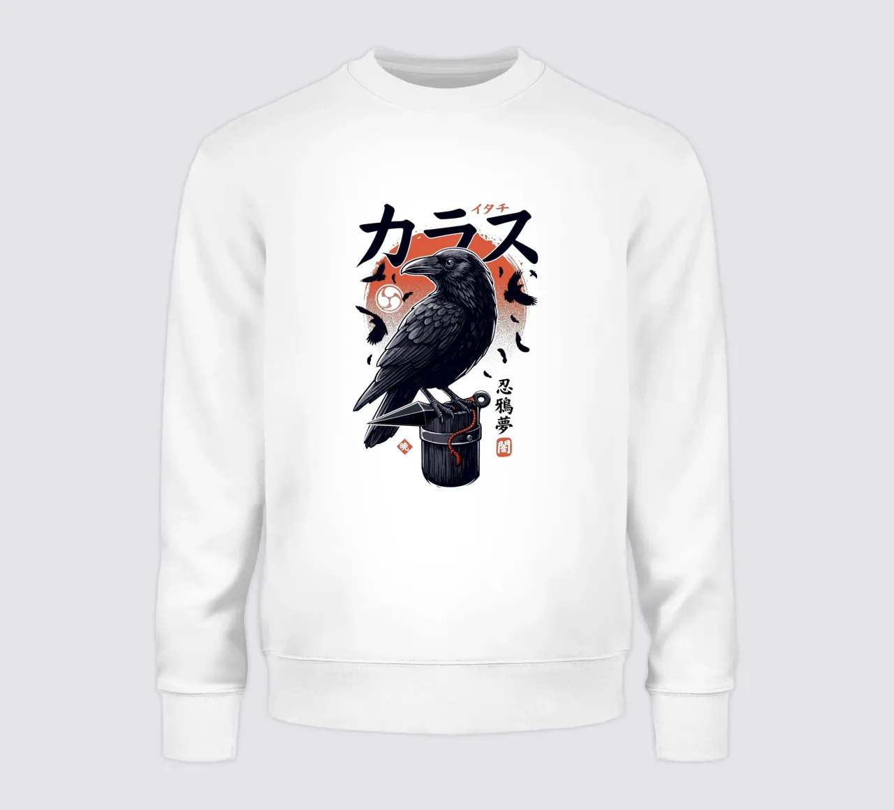 Corvo Ninja Scuro felpa da LM2KONE