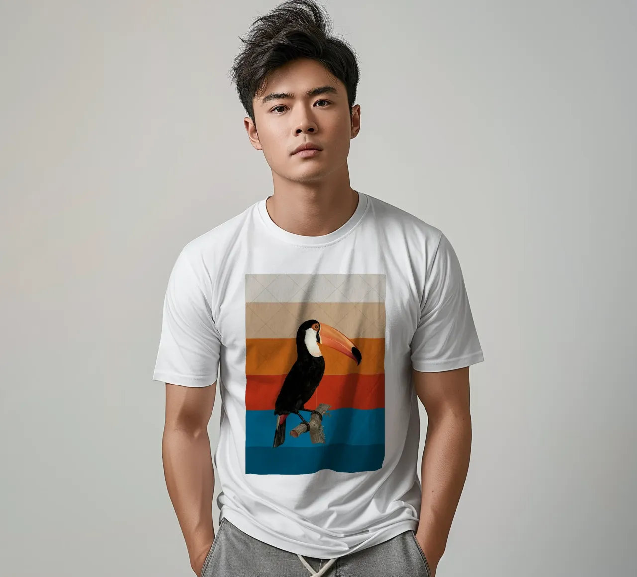 Tukan t-shirt da lazydaypaper